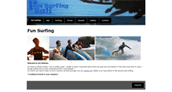 Desktop Screenshot of funsurfing-bali.com